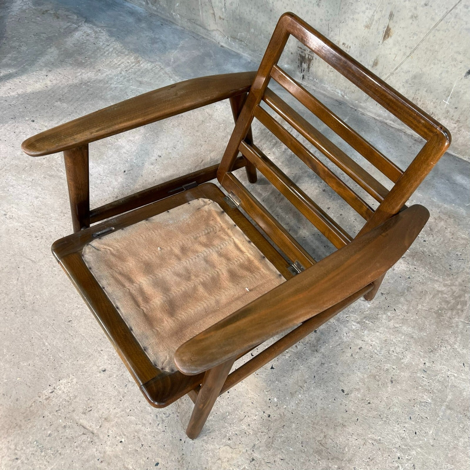 Original Danish 60s Hans Wegner GE-240 Sofa and Pair of Armchairs Suite