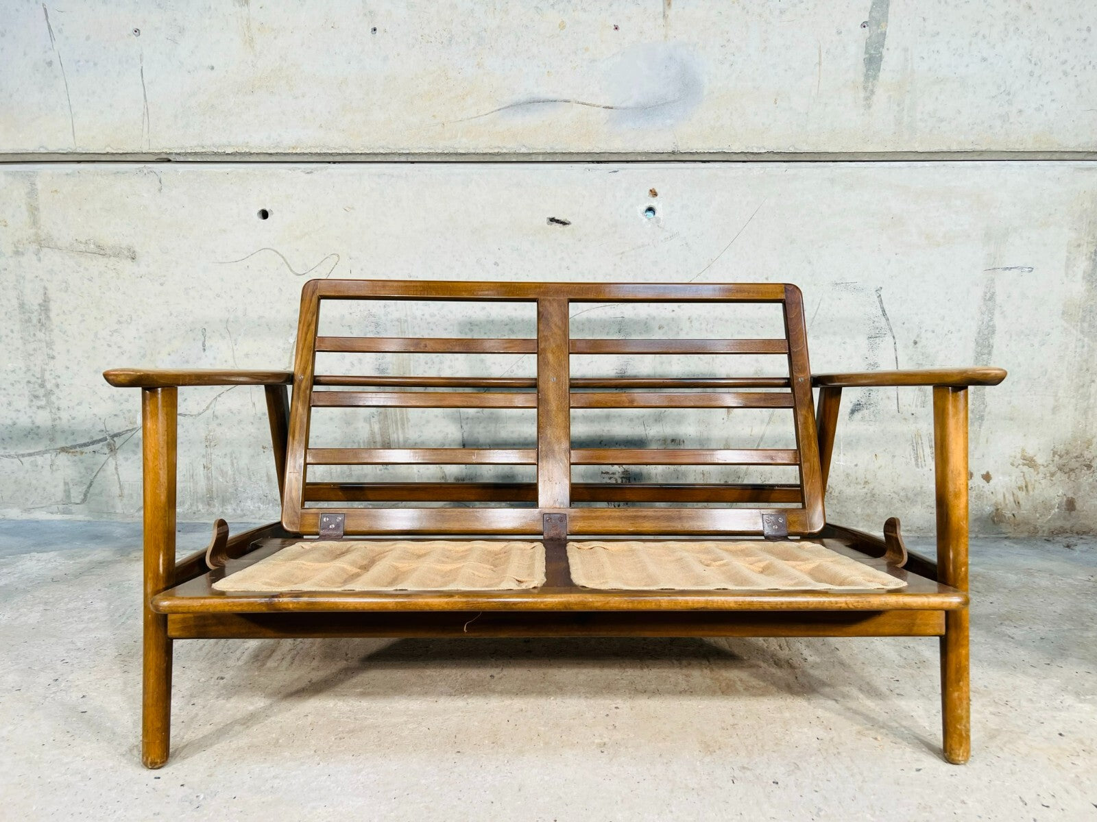 Original Danish 60s Hans Wegner GE-240 Sofa and Pair of Armchairs Suite