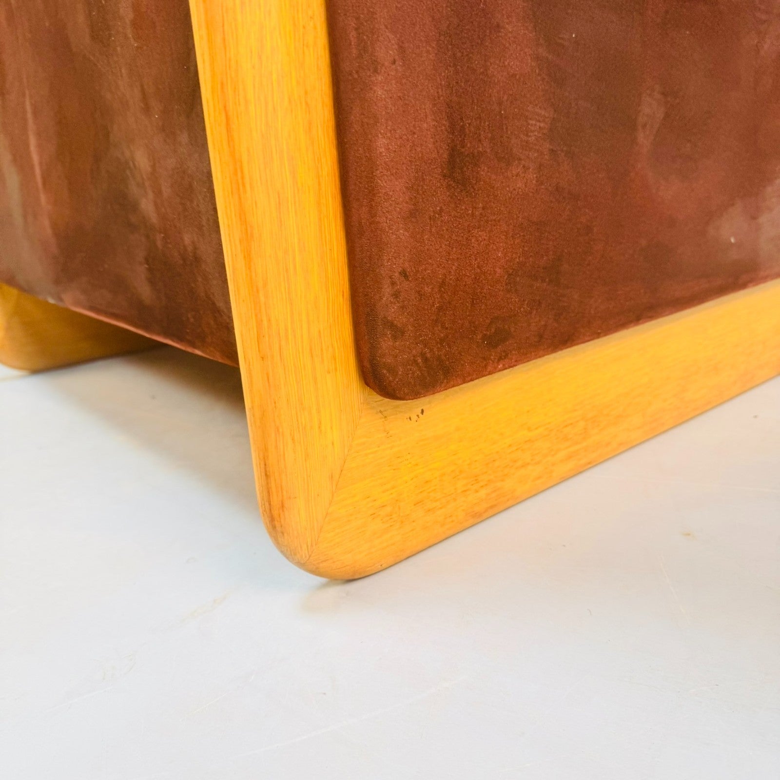 Vintage De Sede Two Seater Tan Leather Sofa