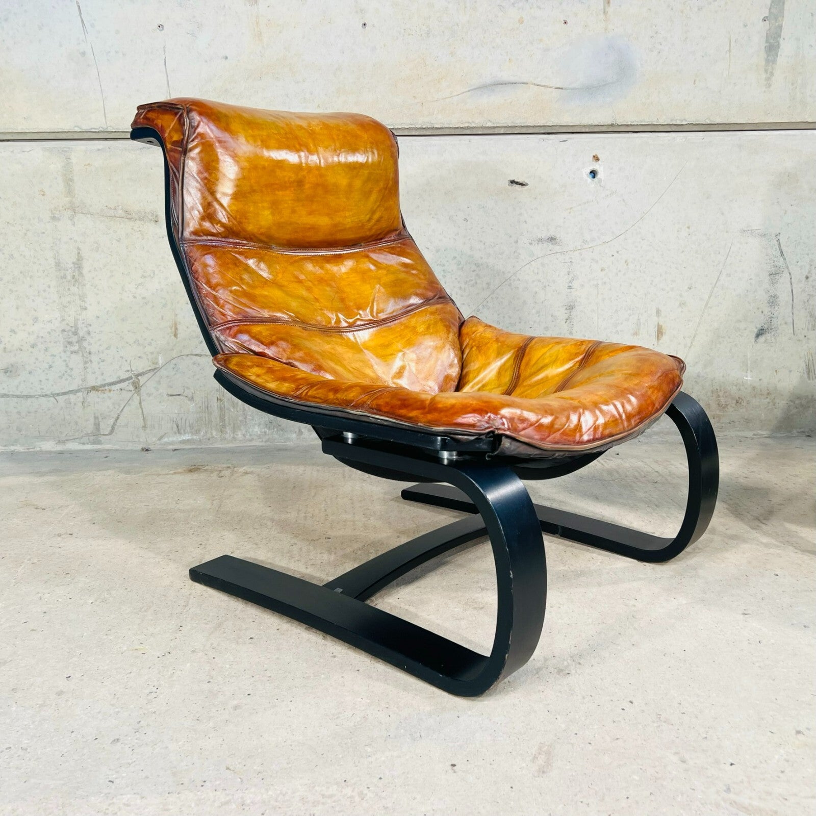 A Rare Pair of Vintage 1970s Swedish Design Nelo Chairs by Ake Fribyter