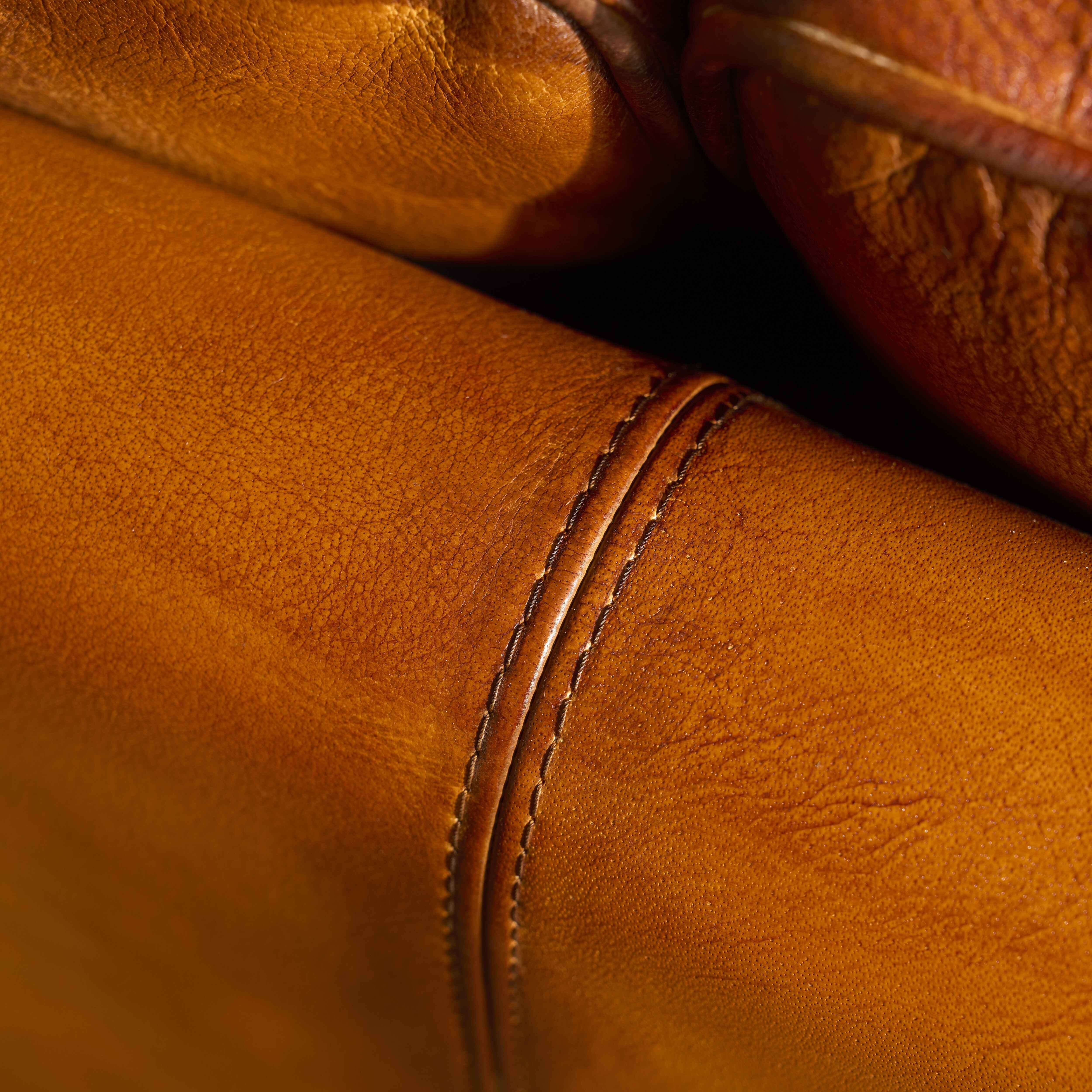 luxury-hand-dyed-mid-century-tan-leather-three-seater-sofa-cottage-front1